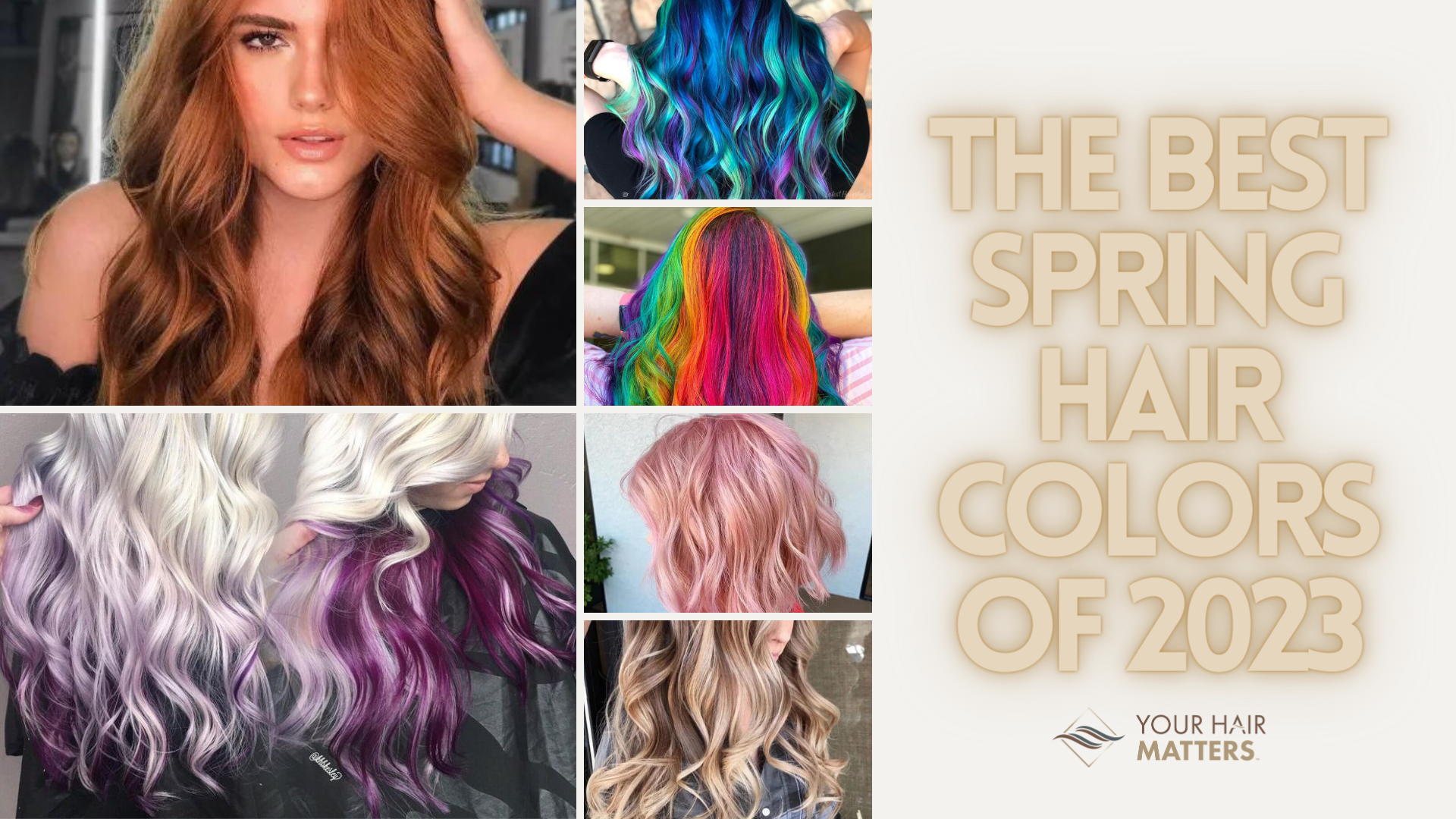 The Best Spring Hair Colors for 2023