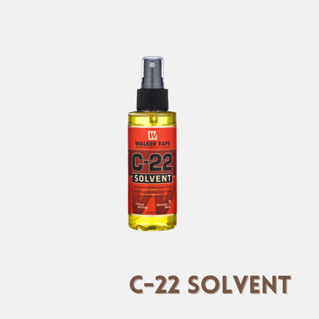 C-22 Solvent By Walker Tape | Hair System Solvent | Best Solvent For Hair Systems | Glue Remover for Hair Systems | Wholesale Hair System Supplier 