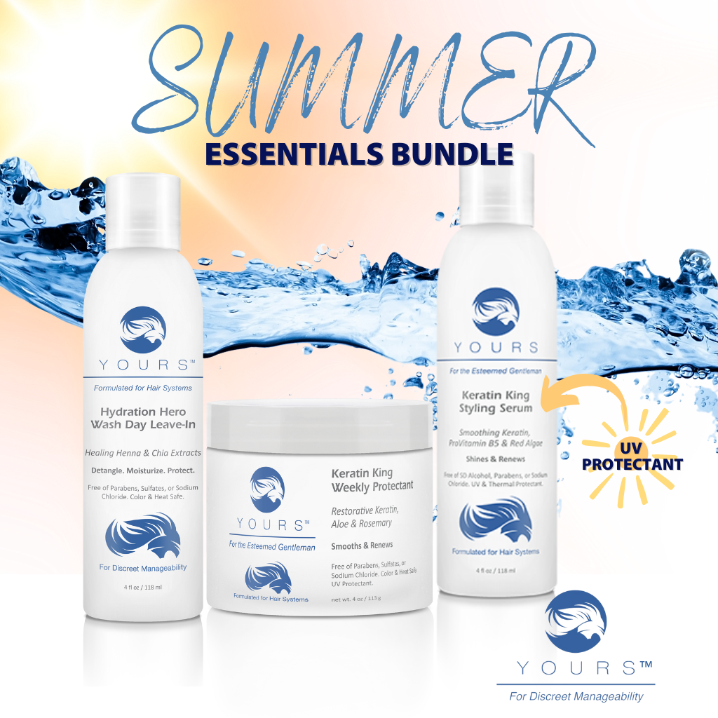 YOURS® SUMMER Essentials - Beat the Heat - Hair System Care Bundle